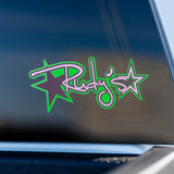 Rudy's Signature Logo Sticker