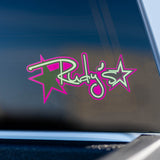 Rudy's Signature Logo Sticker